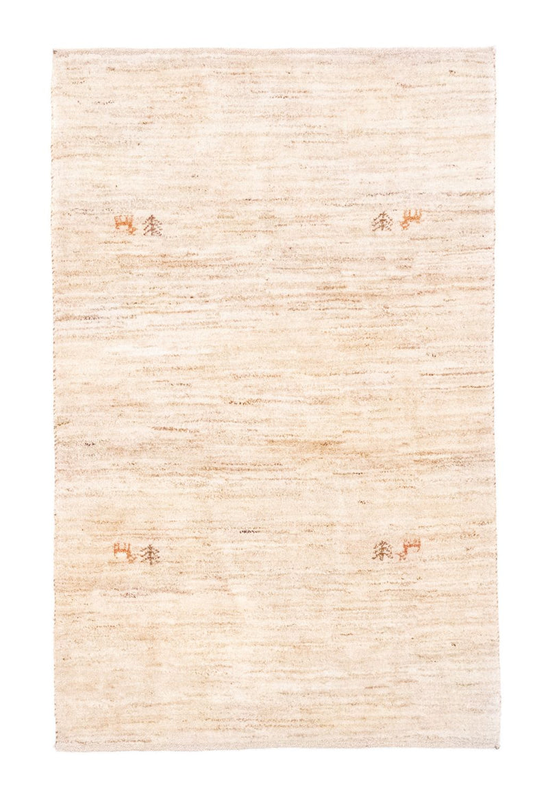 Gabbeh-matta - persisk - 155 x 100 cm - beige