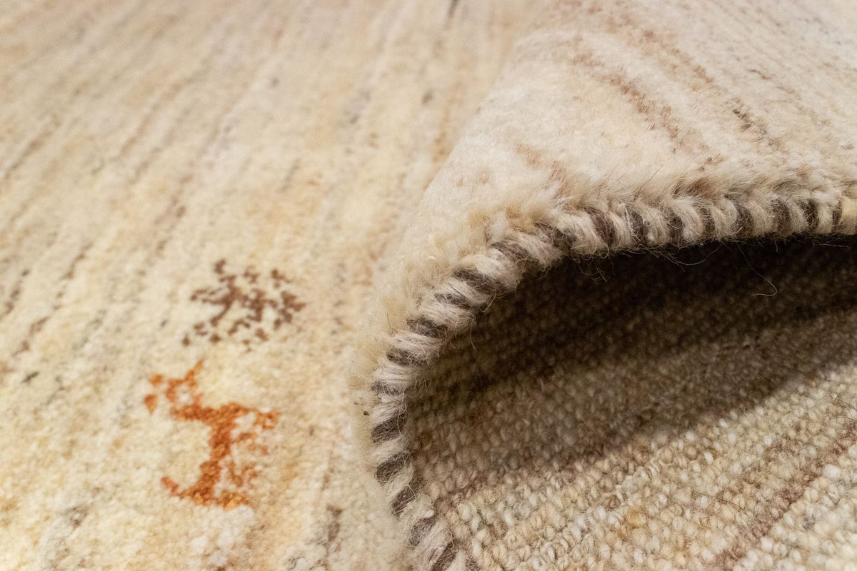 Gabbeh-matta - persisk - 155 x 100 cm - beige