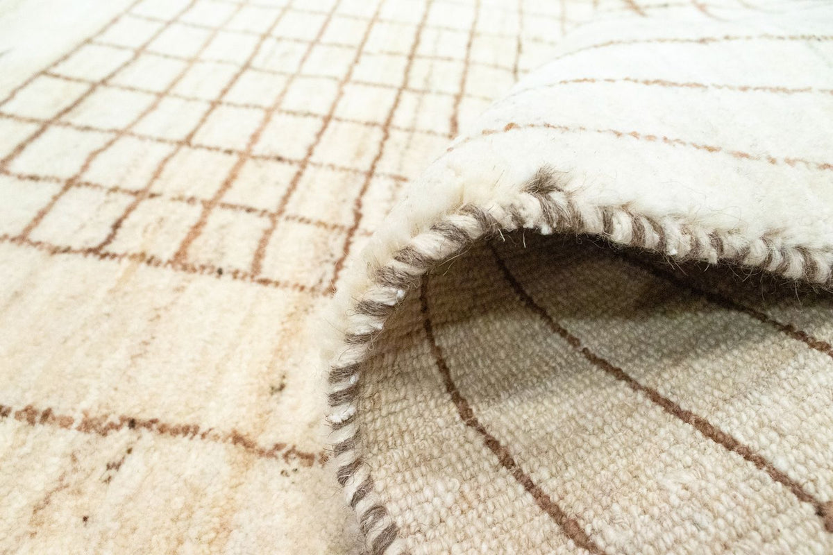 Gabbeh-matta - persisk - 145 x 100 cm - beige