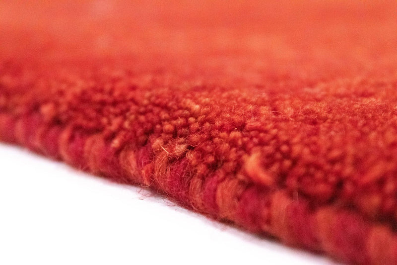 Gabbeh-matta - persisk - 147 x 99 cm - röd