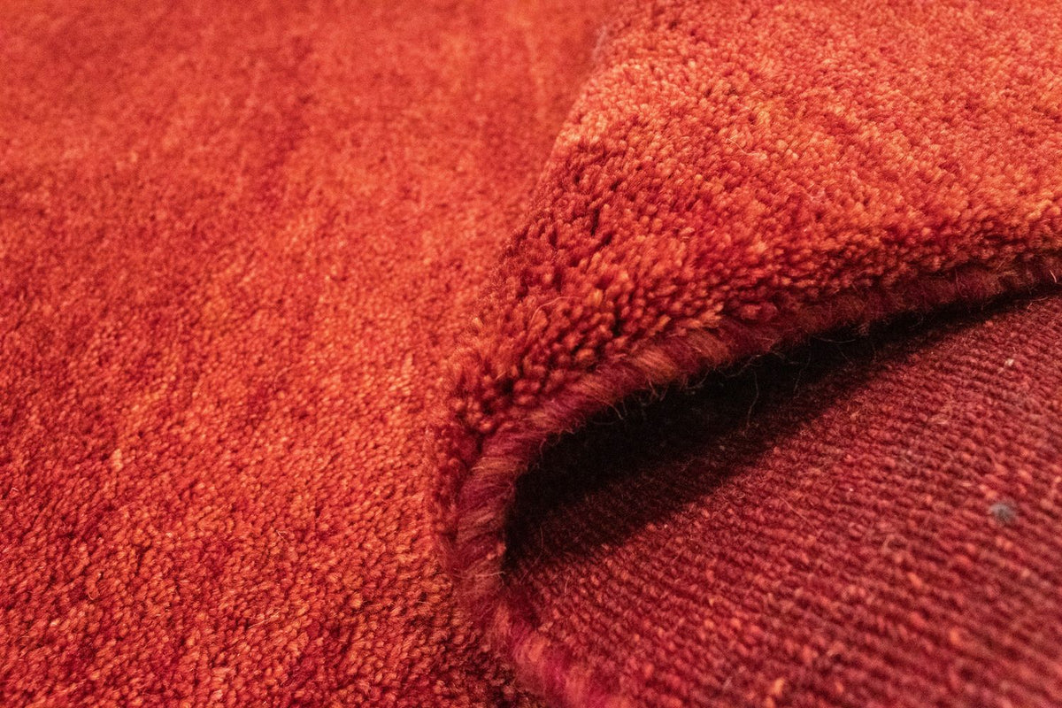 Gabbeh-matta - persisk - 147 x 99 cm - röd