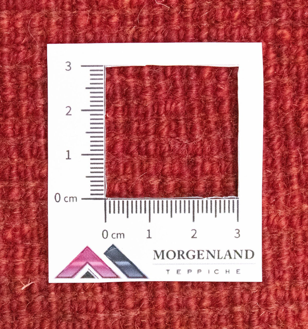 Gabbeh-matta - persisk - 147 x 99 cm - röd