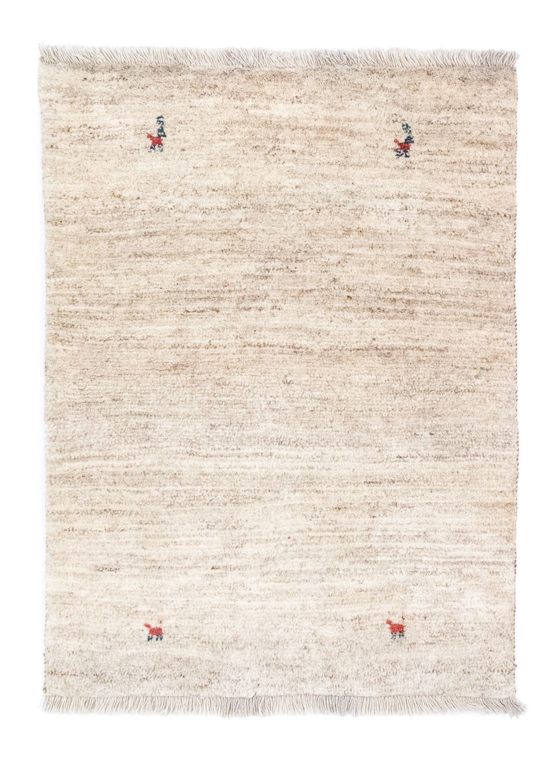 Gabbeh-matta - persisk - 143 x 105 cm - beige