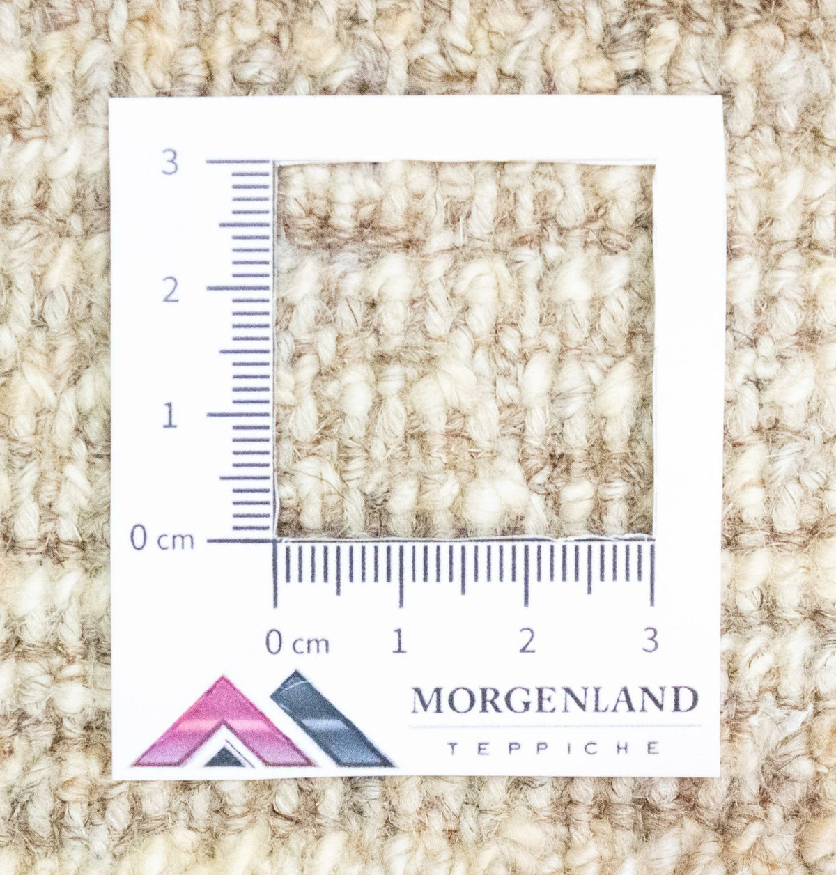 Gabbeh-matta - persisk - 143 x 105 cm - beige