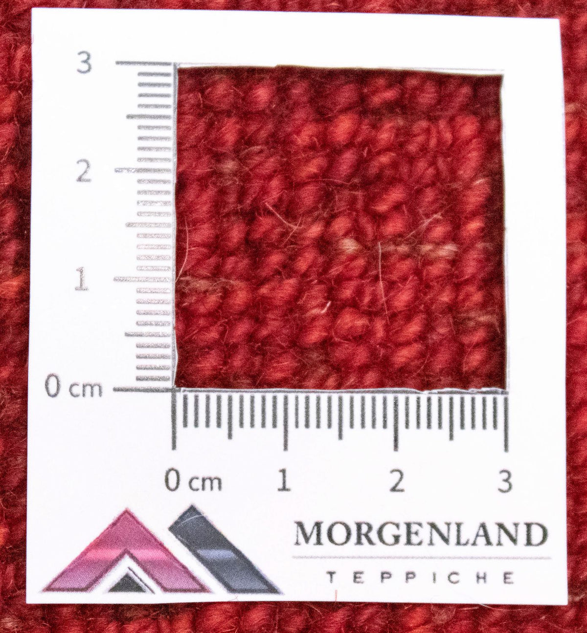 Gabbeh-matta - persisk - 140 x 86 cm - röd