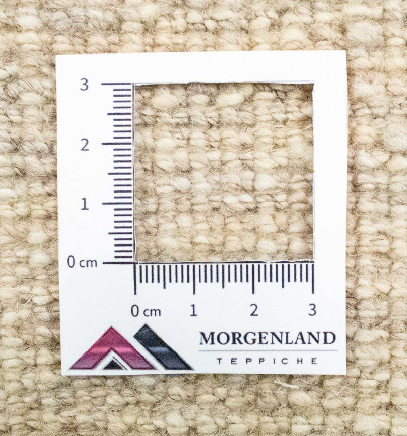 Gabbeh-matta - persisk - 135 x 73 cm - naturvit