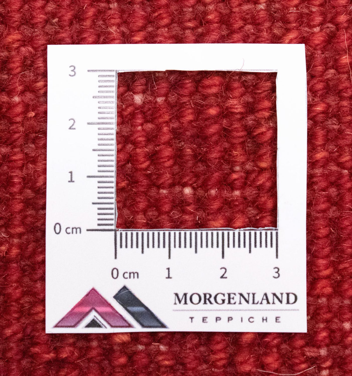 Gabbeh-matta - persisk - 144 x 79 cm - röd