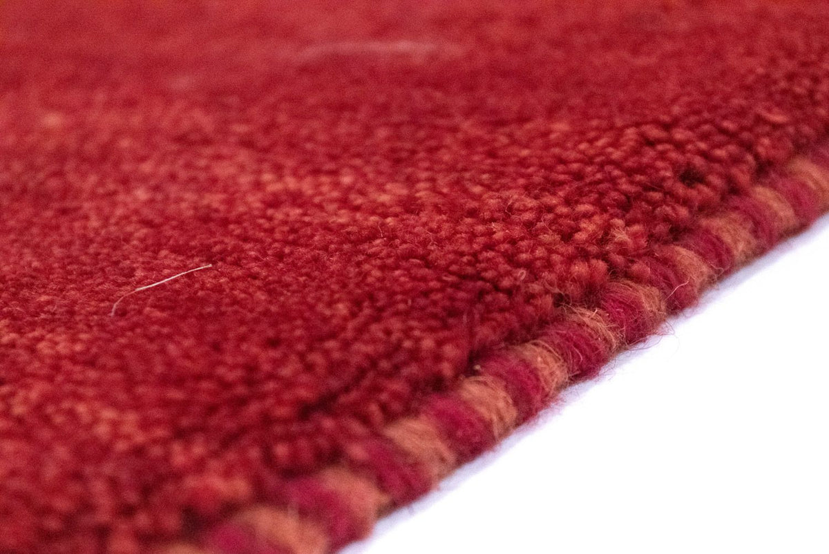 Gabbeh-matta - persisk - 125 x 76 cm - röd