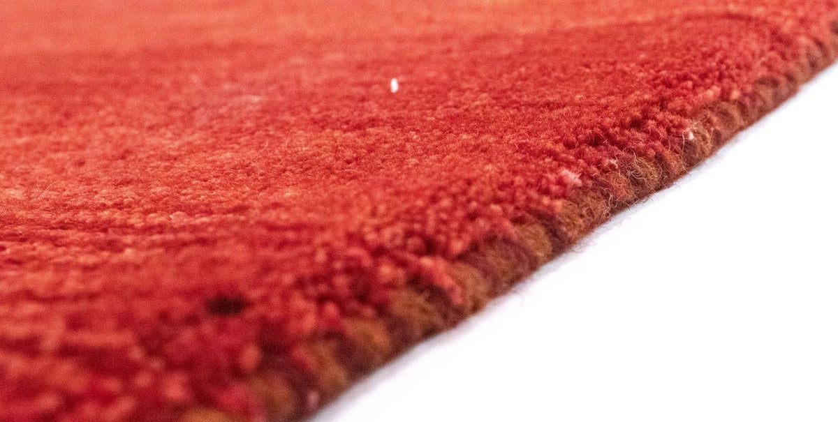 Gabbeh-matta - persisk - 141 x 75 cm - röd