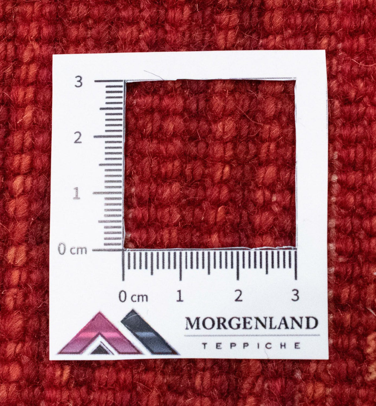 Gabbeh-matta - persisk - 141 x 75 cm - röd