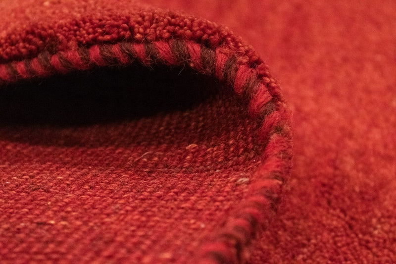 Gabbeh-matta - persisk - 132 x 77 cm - röd