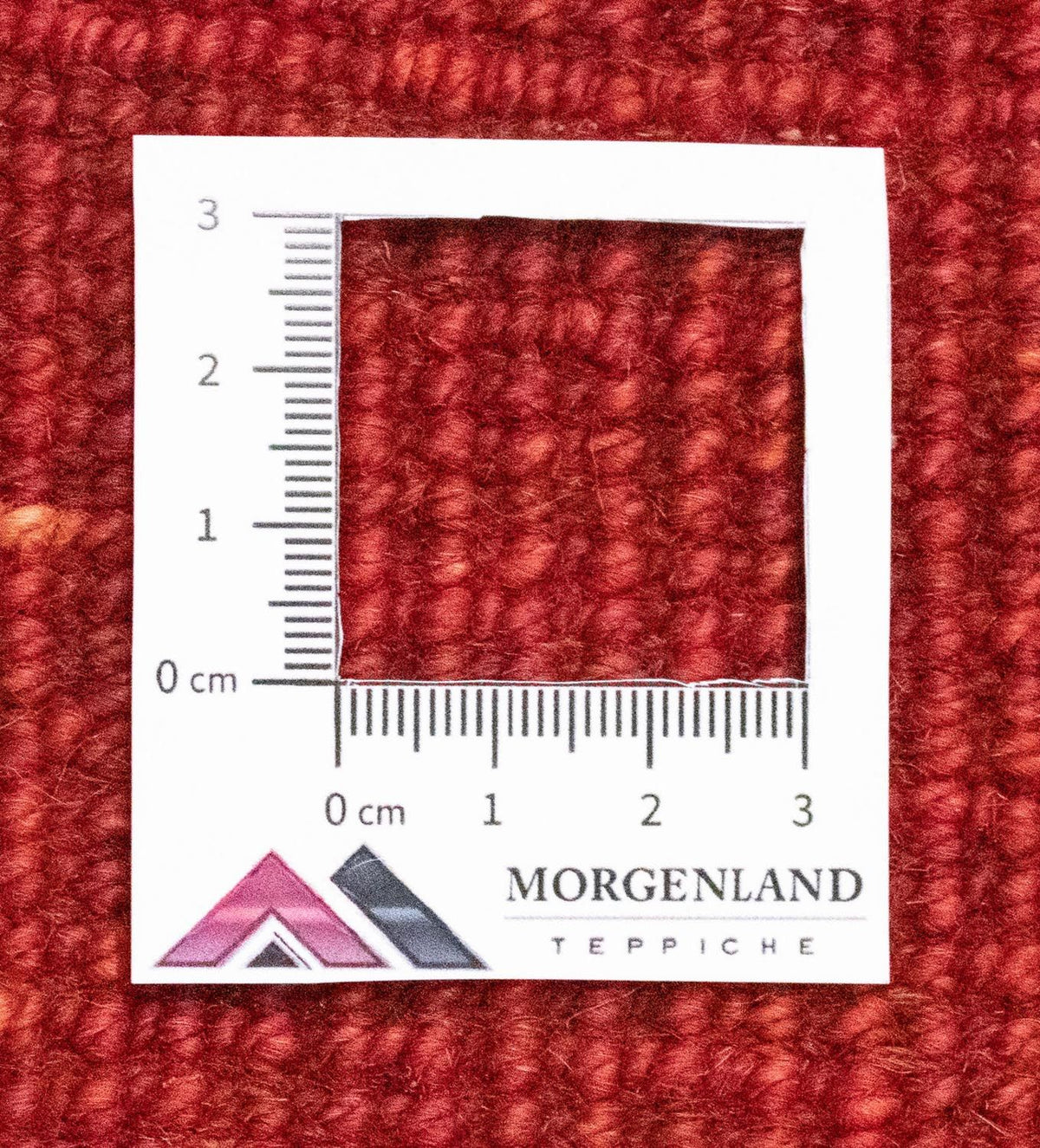 Gabbeh-matta - persisk - 132 x 77 cm - röd