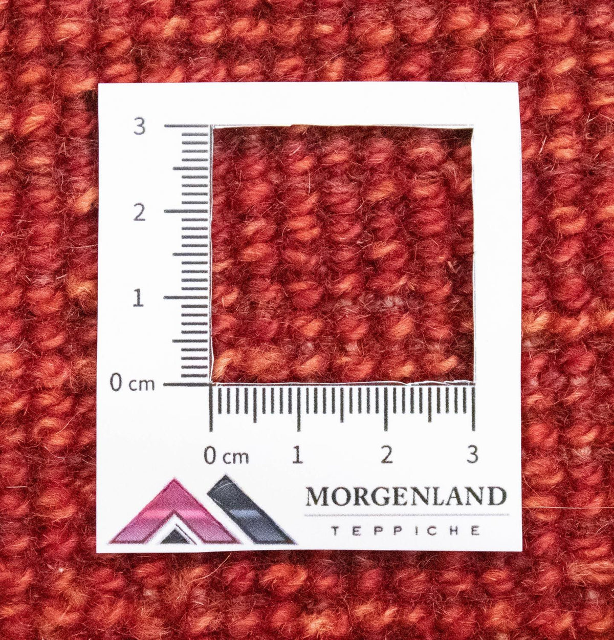 Gabbeh-matta - persisk - 119 x 78 cm - röd