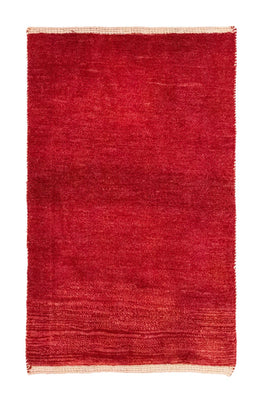 Gabbeh-matta - persisk - 128 x 78 cm - röd