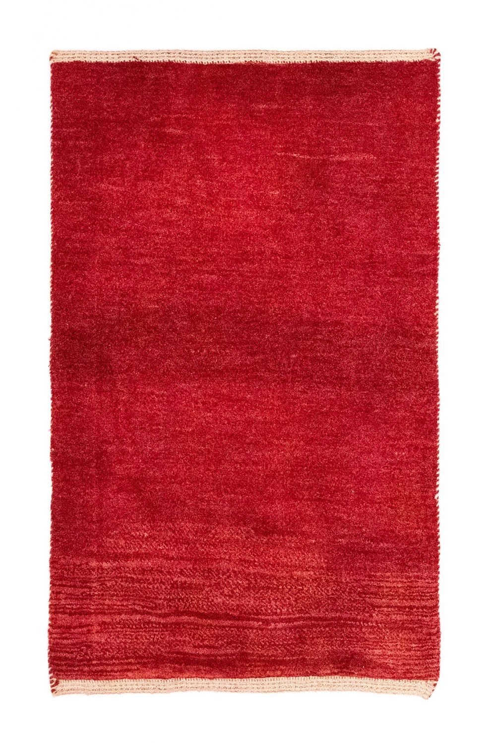 Gabbeh-matta - persisk - 128 x 78 cm - röd