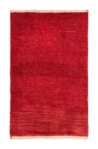 Gabbeh-matta - persisk - 128 x 78 cm - röd