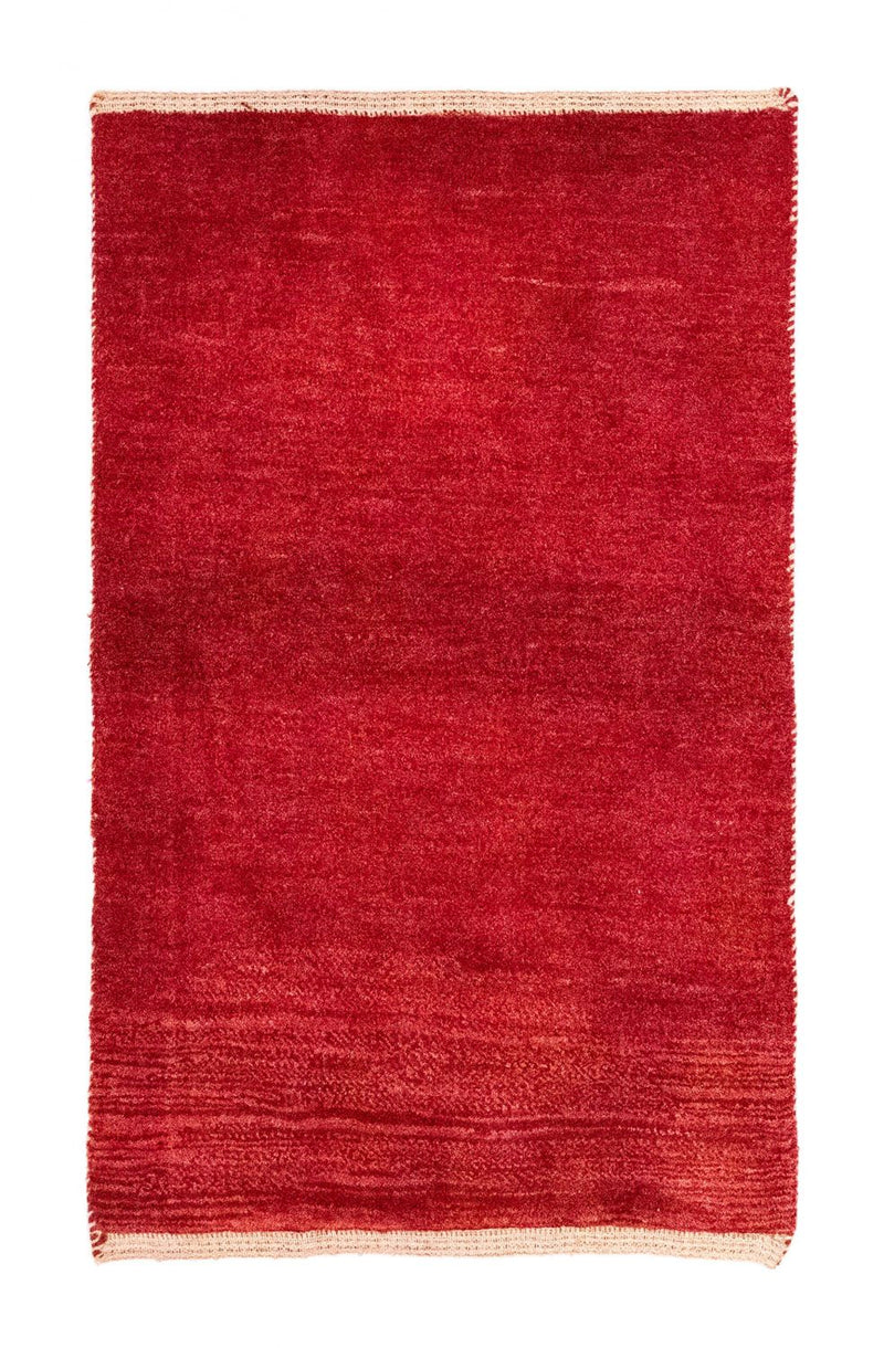 Gabbeh-matta - persisk - 128 x 78 cm - röd