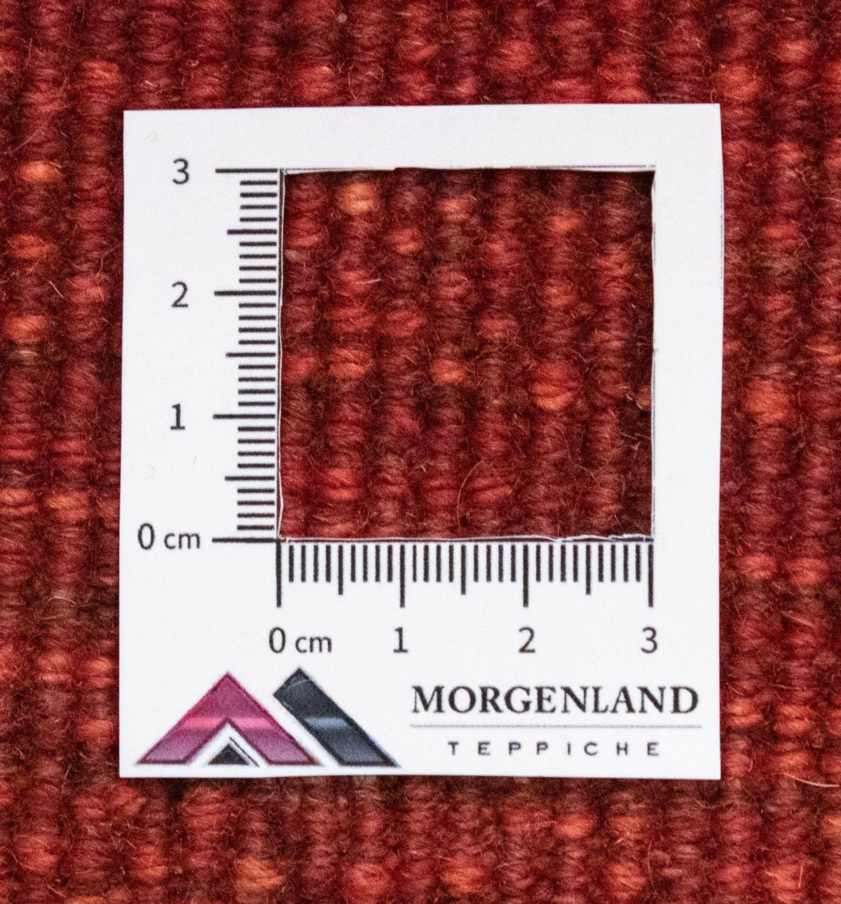 Gabbeh-matta - persisk - 128 x 78 cm - röd