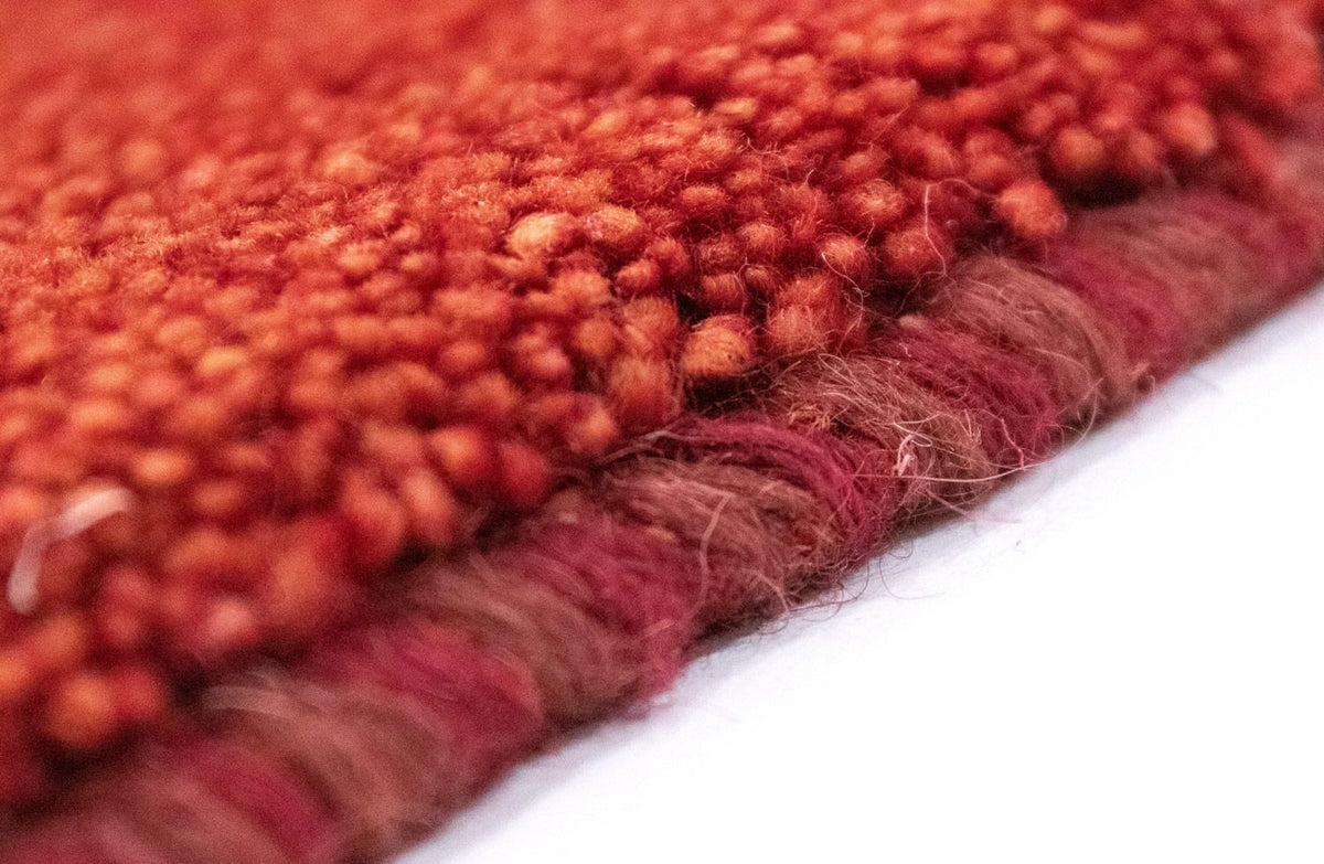 Gabbeh-matta - persisk - 110 x 74 cm - röd