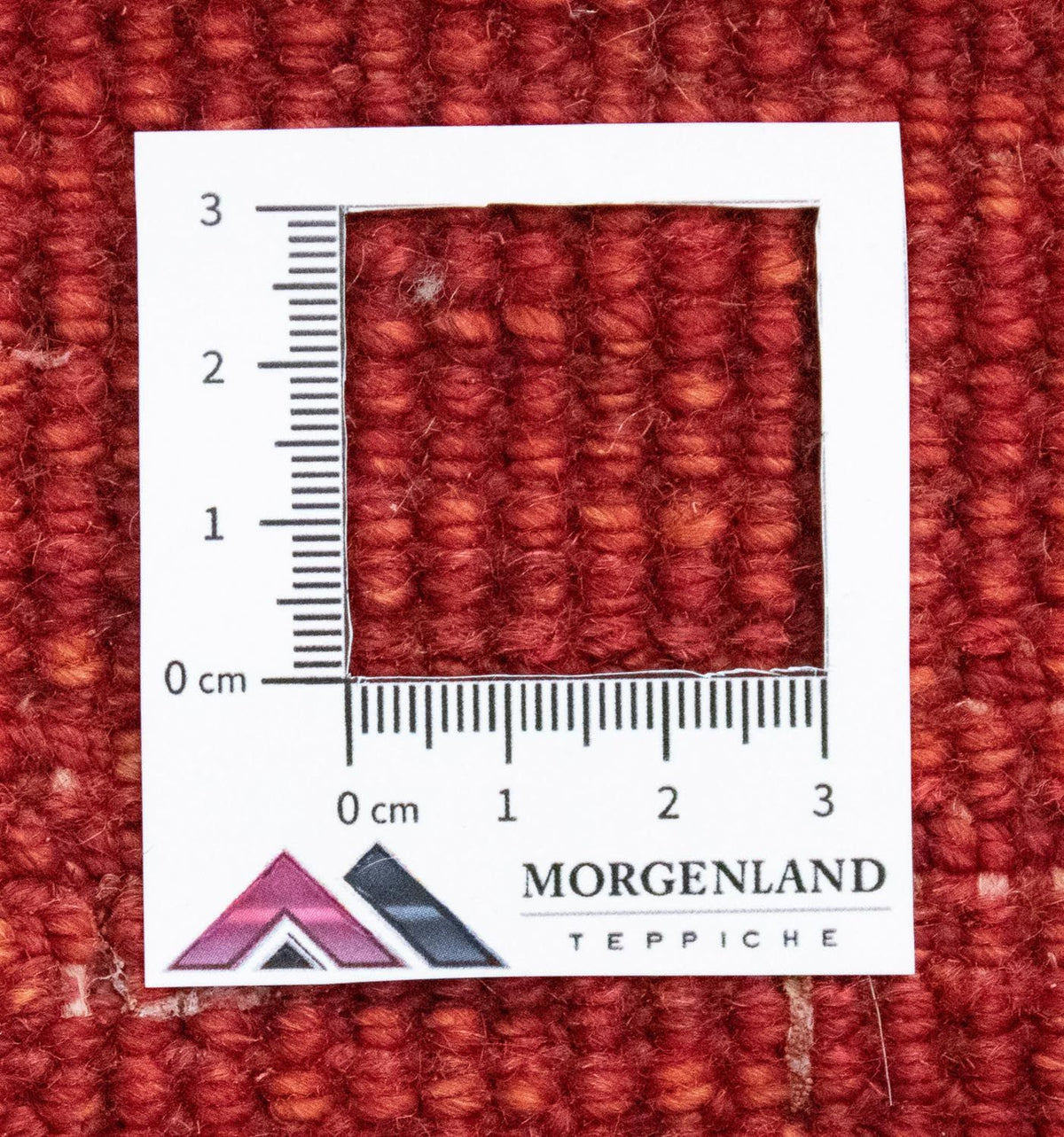 Gabbeh-matta - persisk - 110 x 74 cm - röd