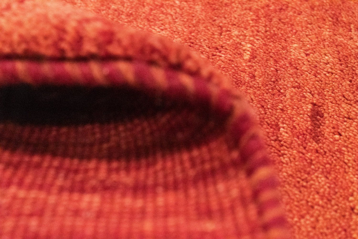 Gabbeh-matta - persisk - 108 x 76 cm - orange