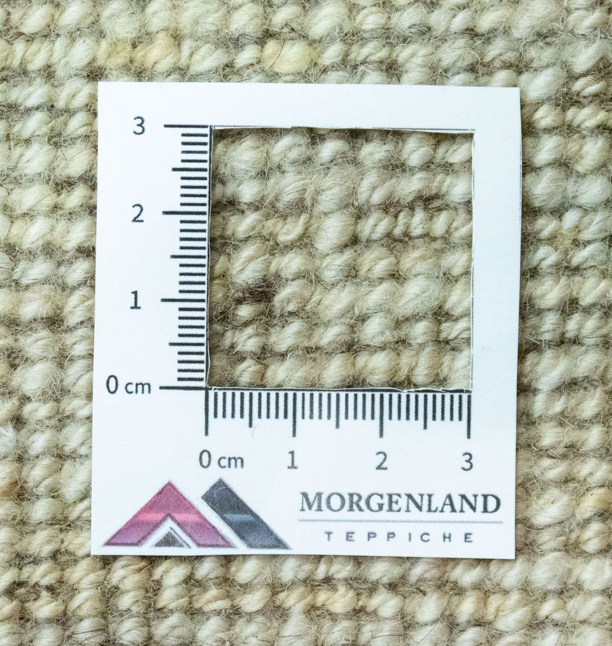 Gabbeh-matta - persisk - 137 x 88 cm - beige