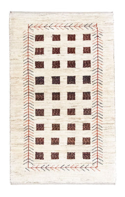 Gabbeh-matta - persisk - 135 x 84 cm - beige