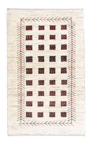 Gabbeh-matta - persisk - 135 x 84 cm - beige