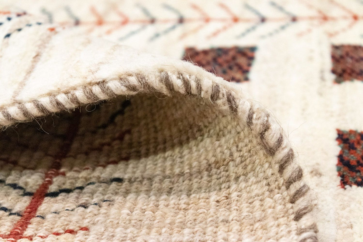 Gabbeh-matta - persisk - 135 x 84 cm - beige