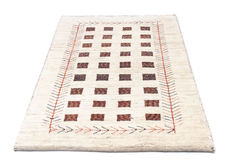 Gabbeh-matta - persisk - 135 x 84 cm - beige