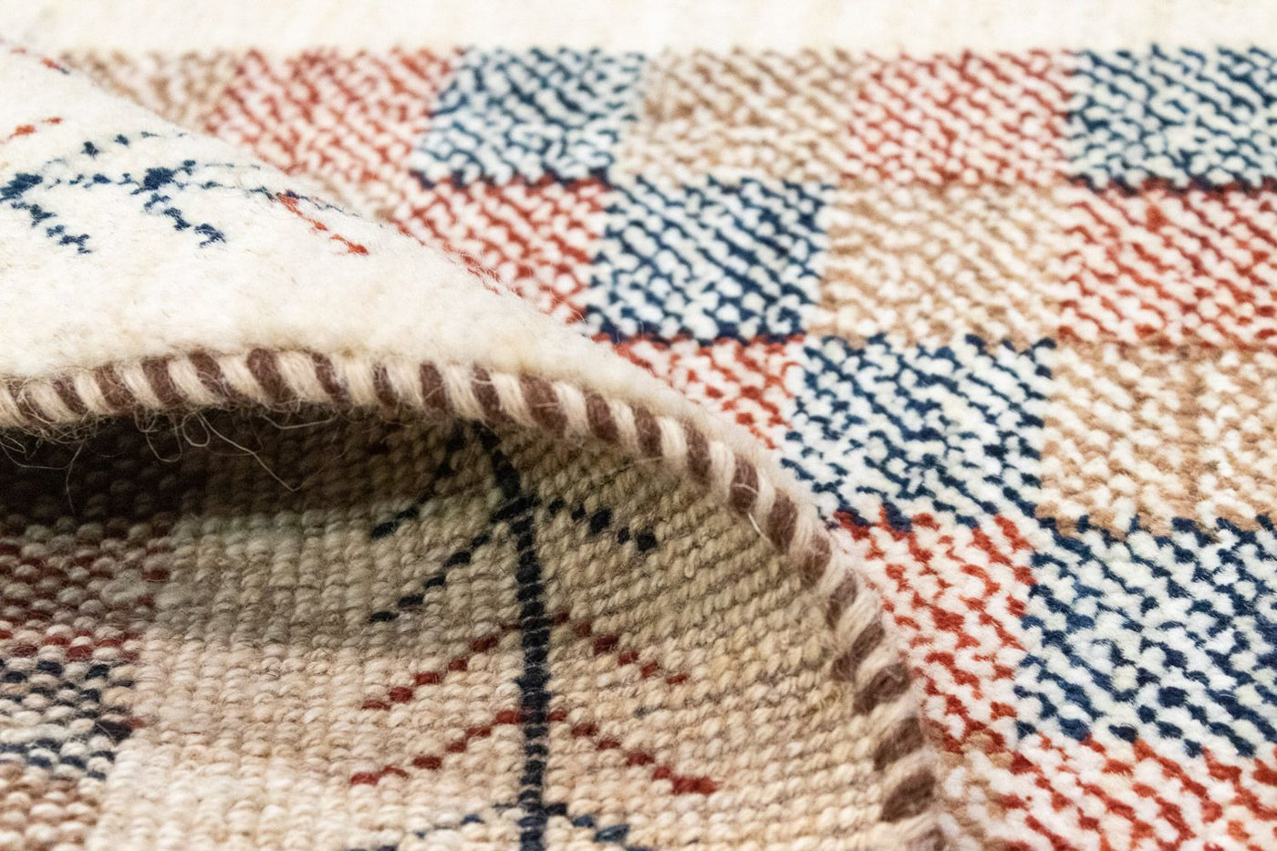 Persisk Gabbeh Mattan 135x80cm - Perserteppich Wollteppich