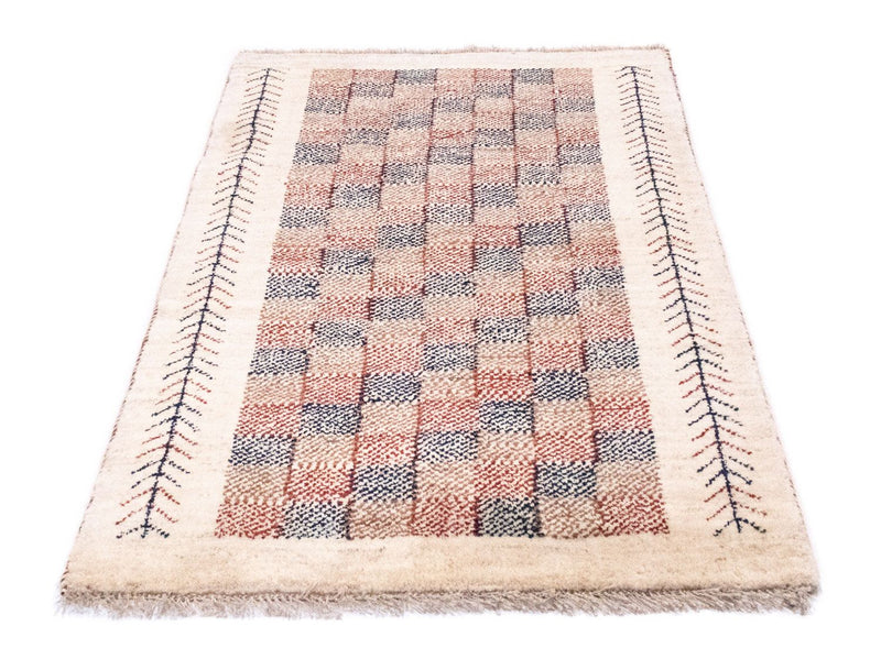 Gabbeh-matta - persisk - 135 x 80 cm - beige