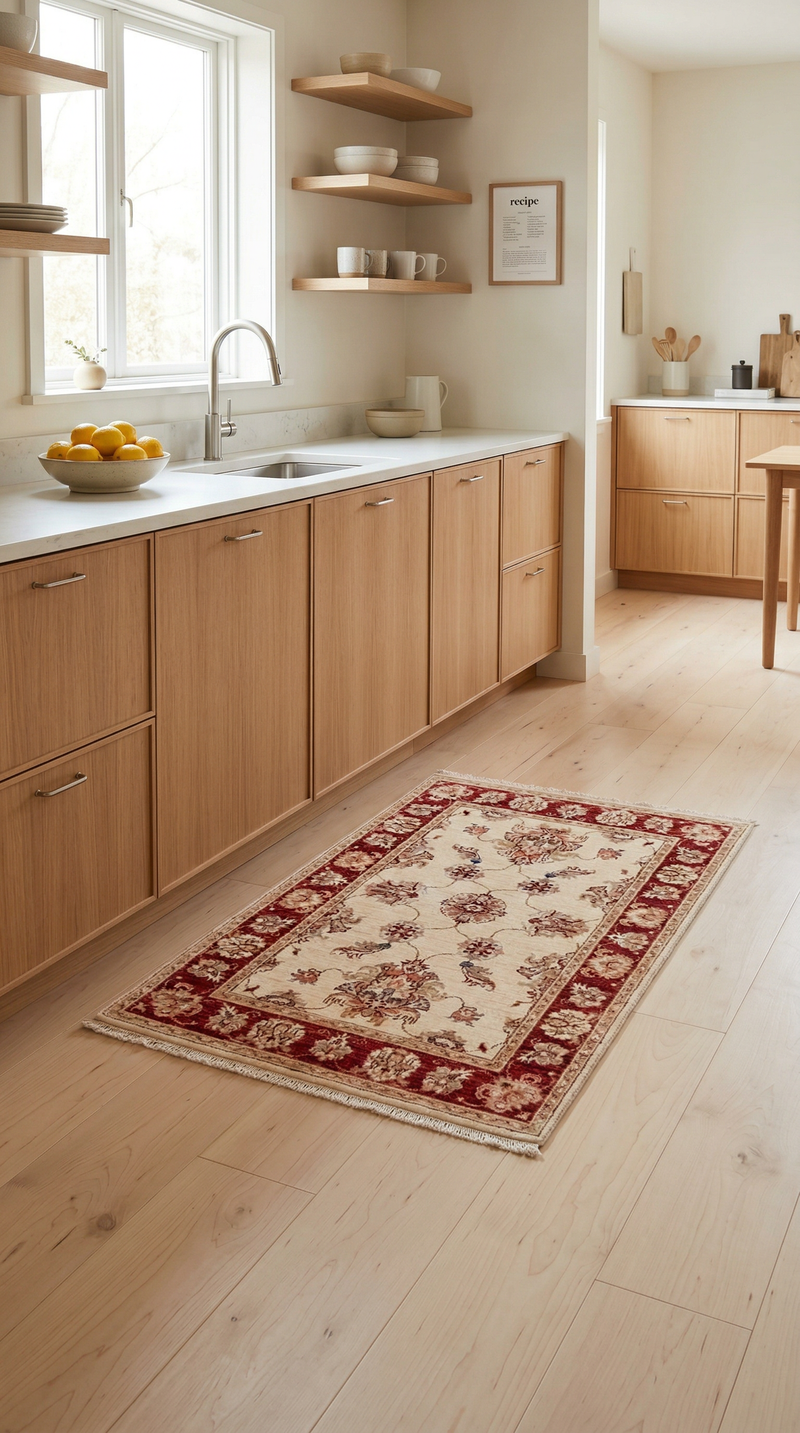 Ziegler Carpet - 121 x 81 cm - beige