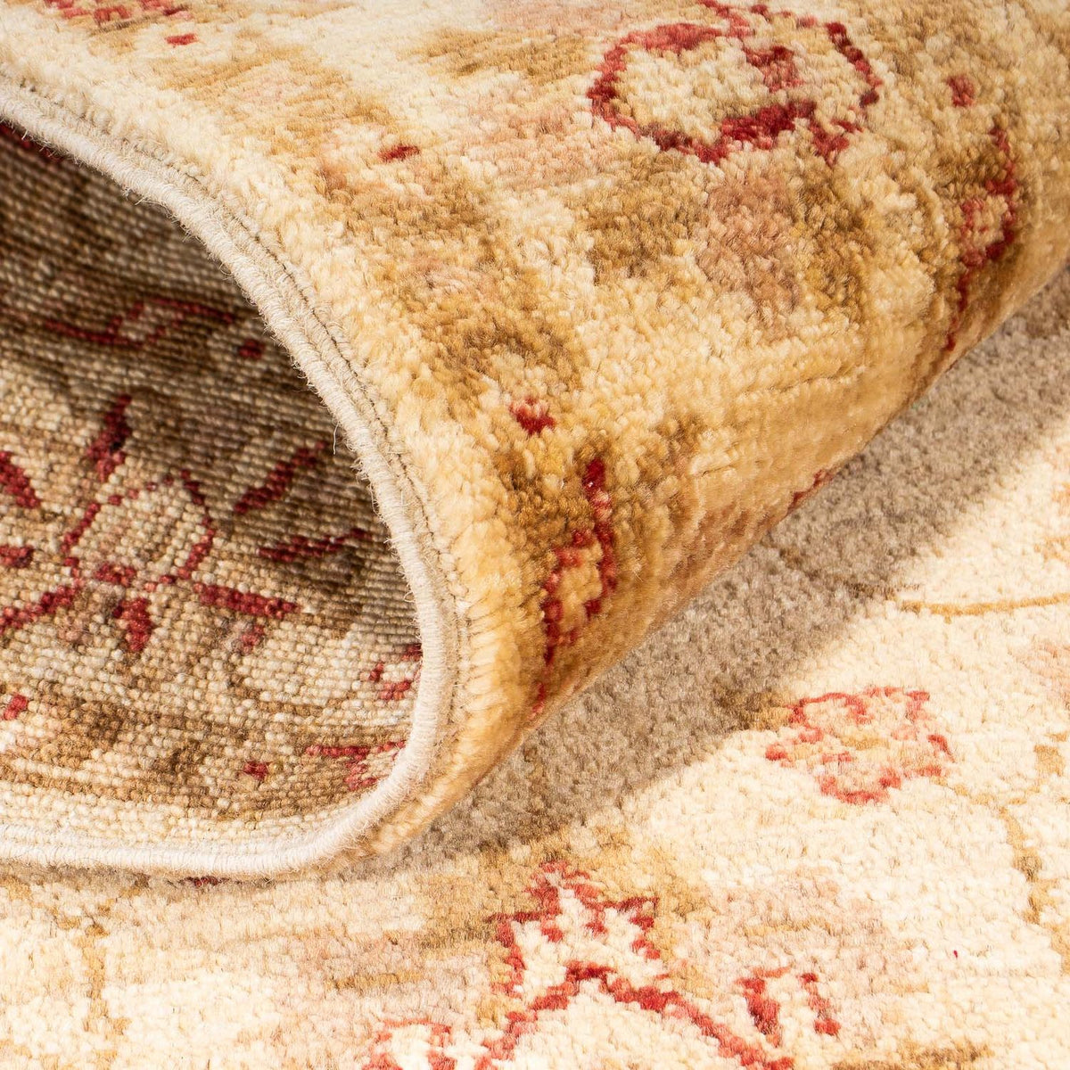 Runner Ziegler Carpet - 243 x 79 cm - beige
