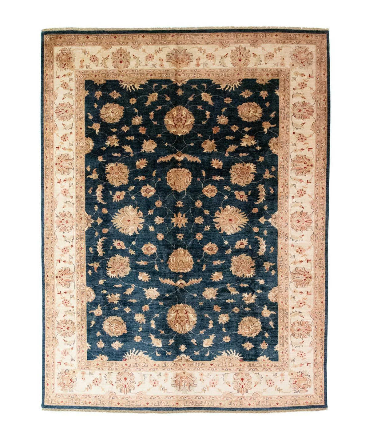 Ziegler Carpet - 370 x 276 cm - blå
