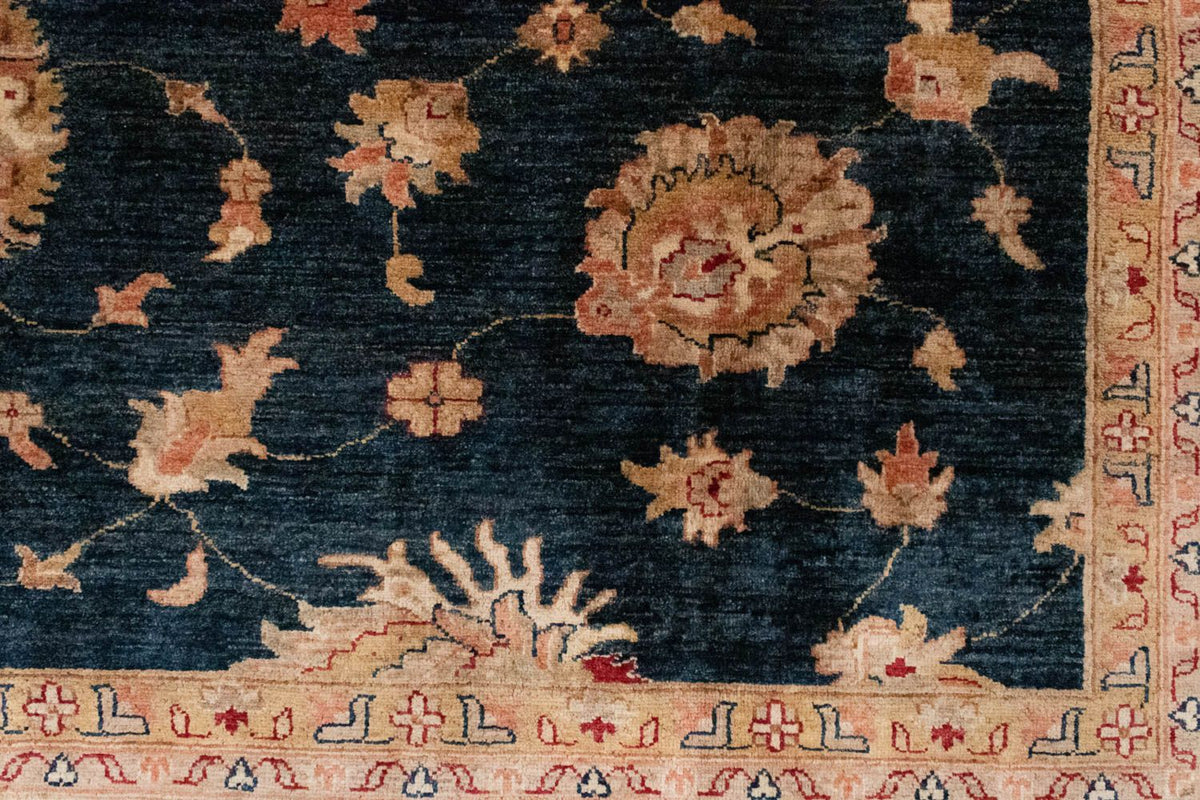 Ziegler Carpet - 370 x 276 cm - blå