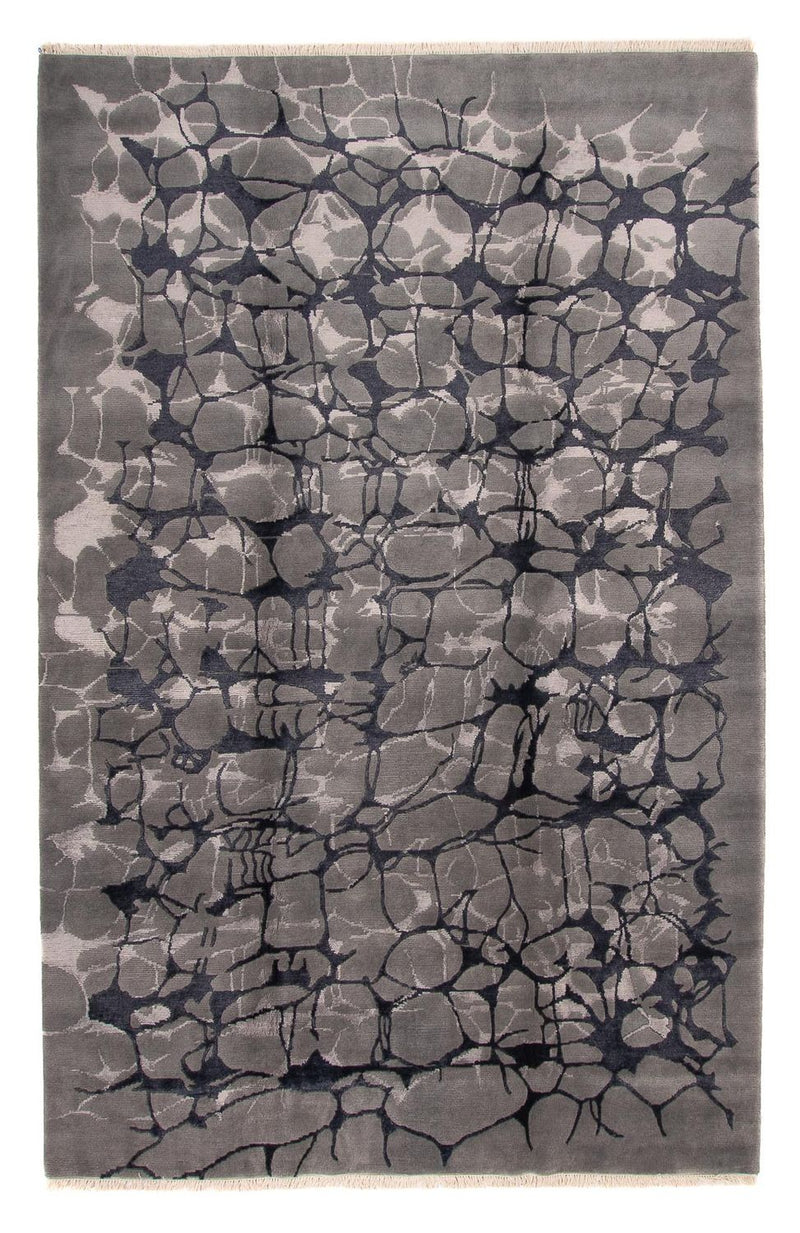 Designermatta - 303 x 207 cm - mörkgrå