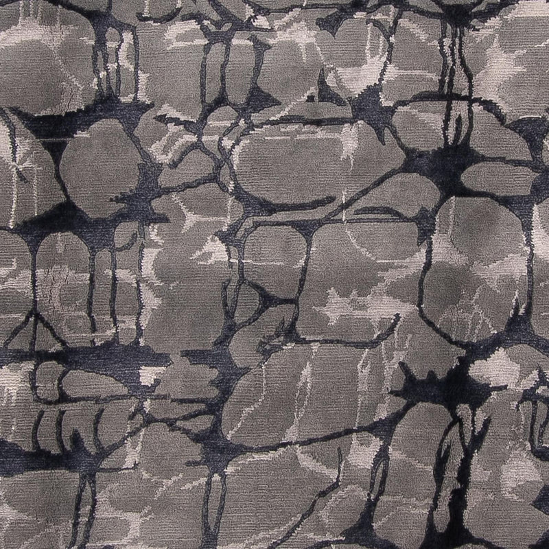 Designermatta - 303 x 207 cm - mörkgrå