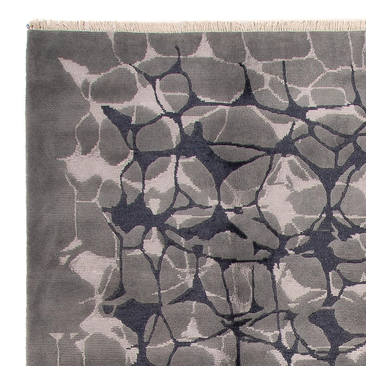 Designermatta - 303 x 207 cm - mörkgrå