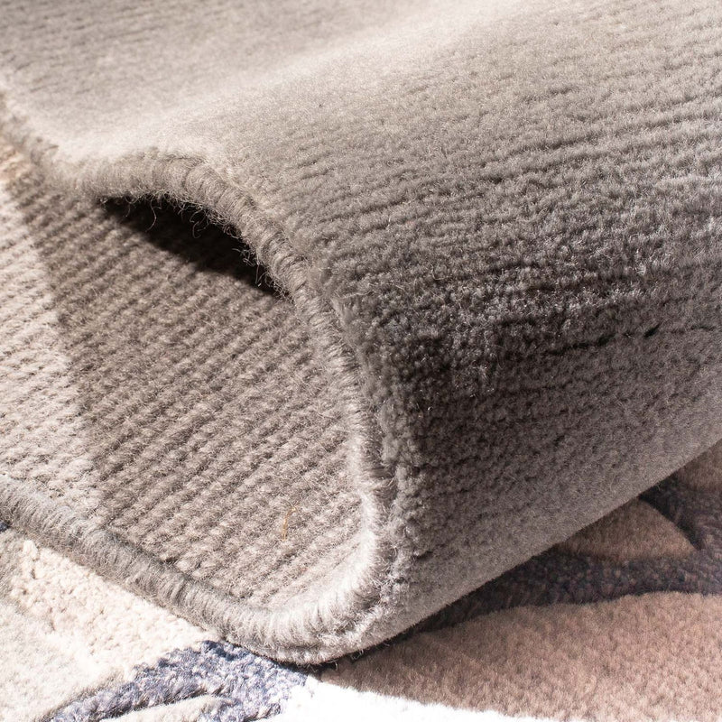 Designermatta - 303 x 207 cm - mörkgrå