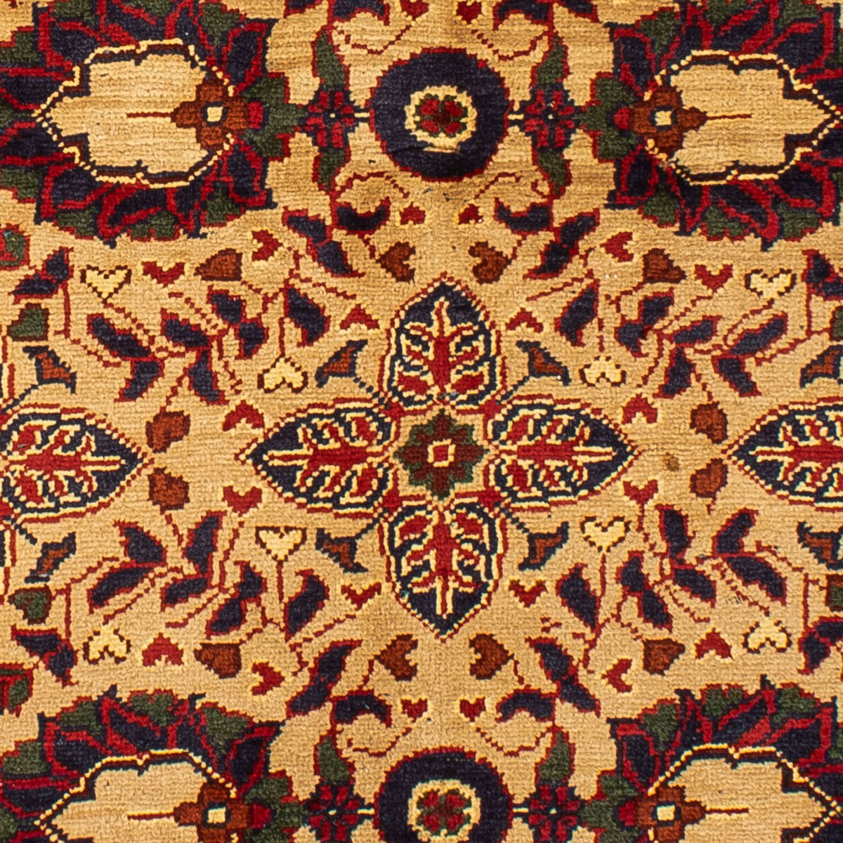 Afghansk matta - 156 x 101 cm - beige
