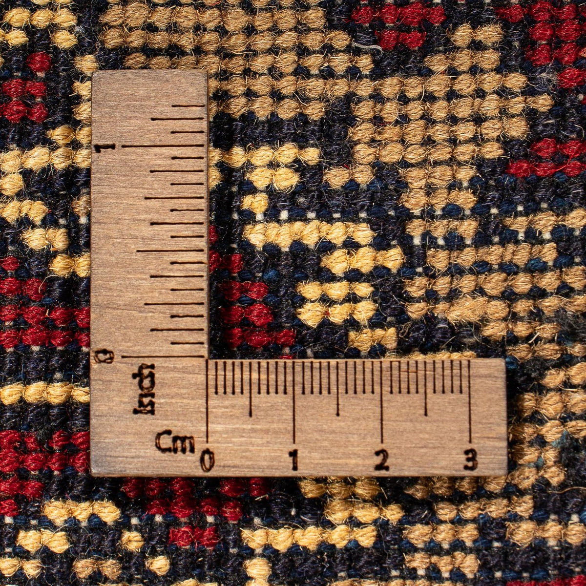 Afghansk matta - 156 x 101 cm - beige