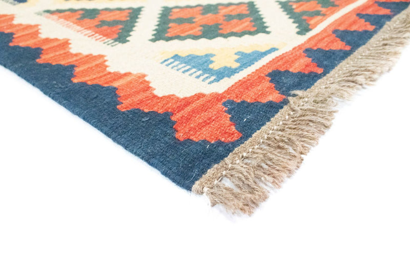 Runner Kelim Carpet - orientalisk matta - 203 x 65 cm - beige