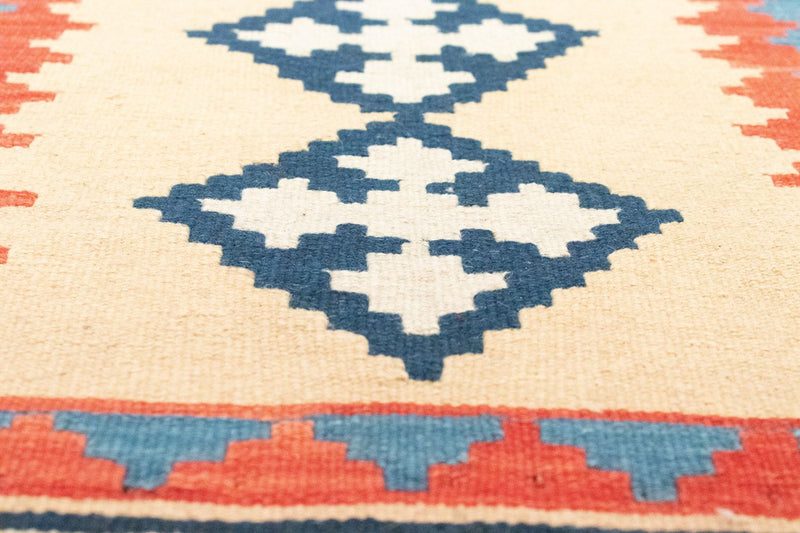 Runner Kelim Carpet - orientalisk matta - 205 x 60 cm - beige