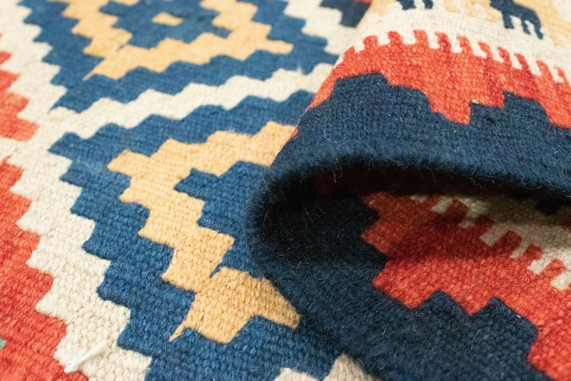 Runner Kelim Carpet - orientalisk matta - 182 x 62 cm - beige