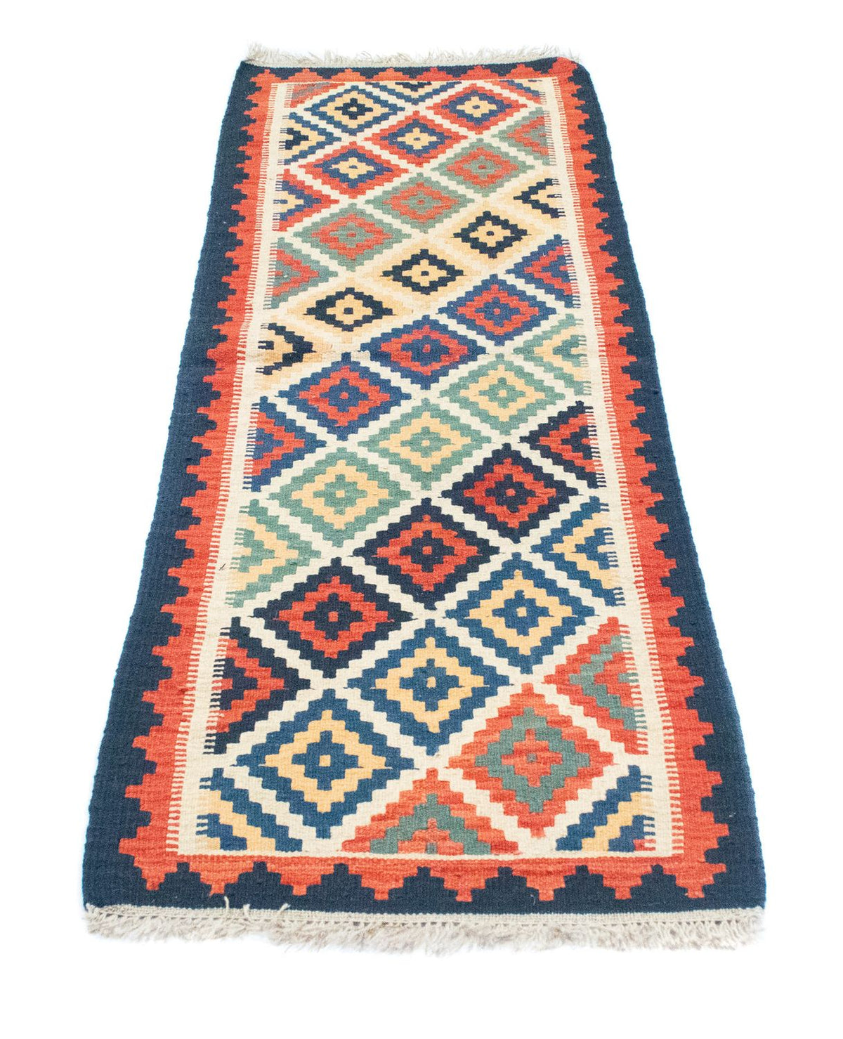 Runner Kelim Carpet - orientalisk matta - 182 x 62 cm - beige