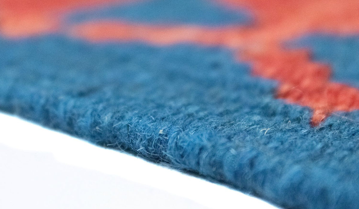 Runner Kelim Carpet - orientalisk matta - 194 x 64 cm - orange