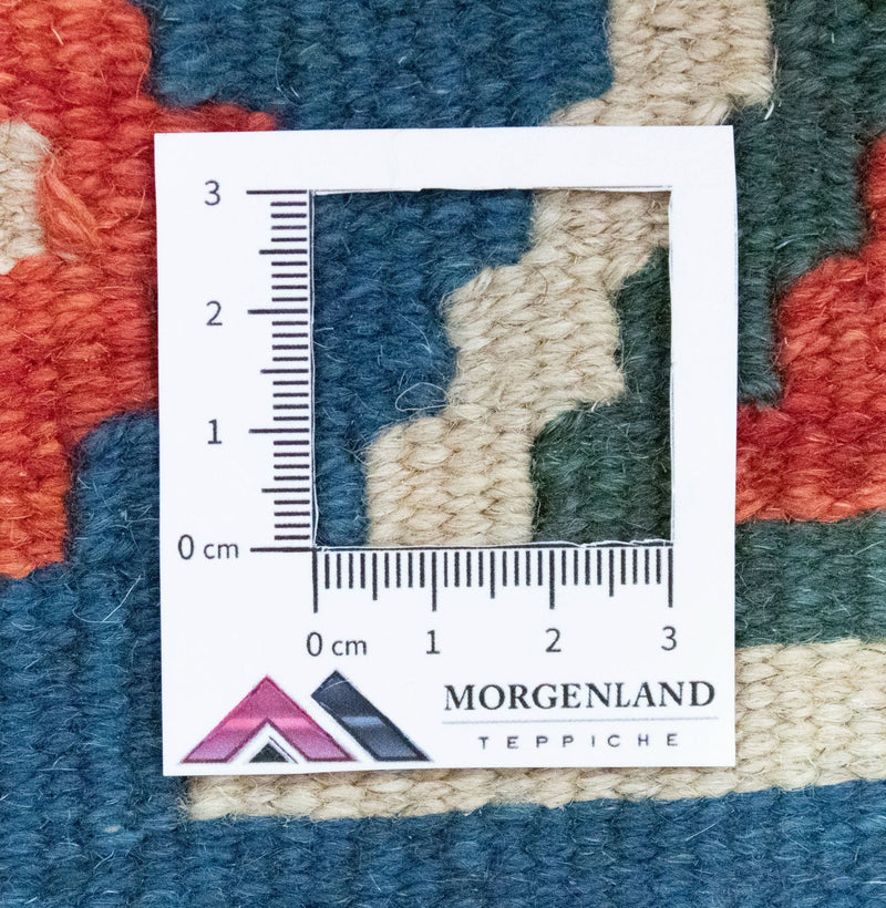 Runner Kelim Carpet - orientalisk matta - 194 x 64 cm - orange