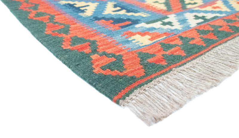 Kelim Carpet - orientalisk matta - 205 x 152 cm - orange