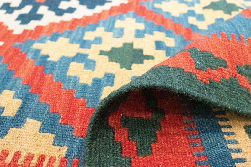 Kelim Carpet - orientalisk matta - 205 x 152 cm - orange